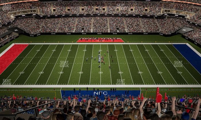 Caesars Superdome - Section 640 Seat View