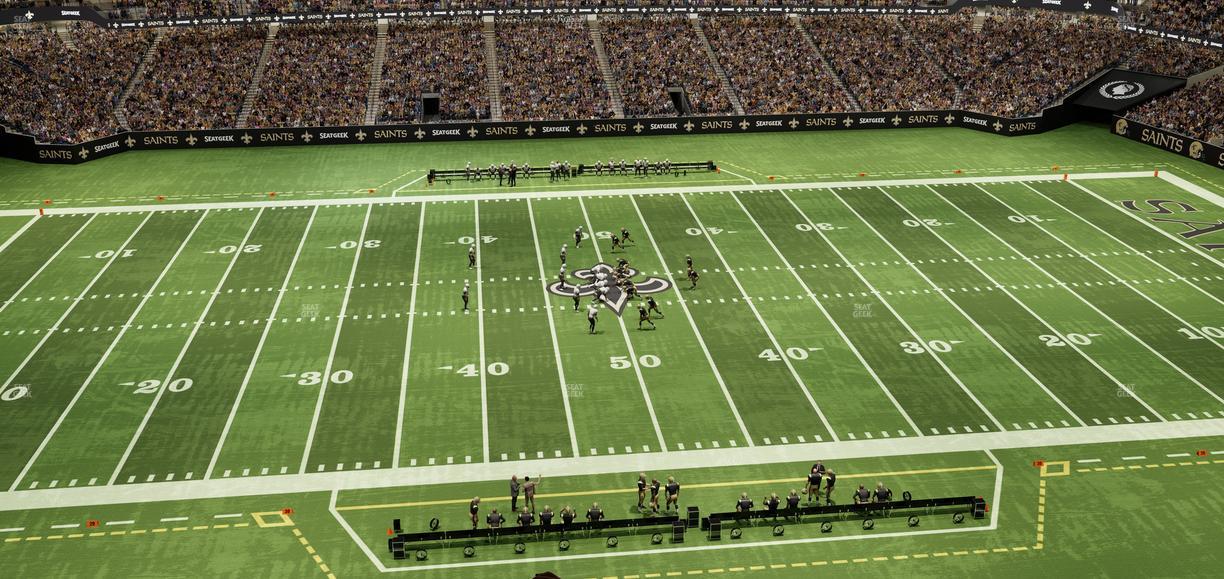 Caesars Superdome - Section 641 Seat View