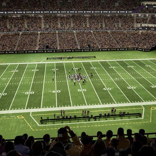 Caesars Superdome - Section 641 Seat View