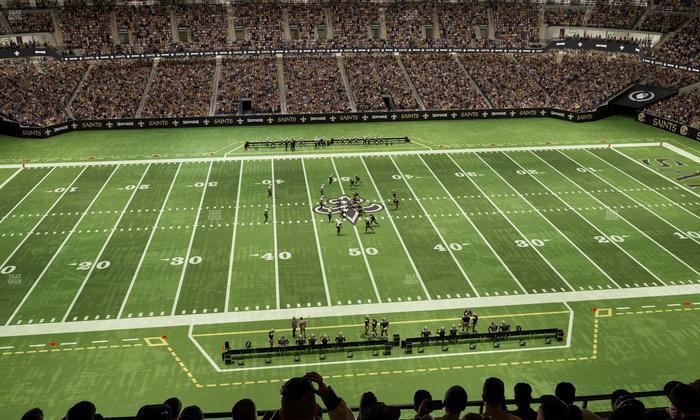 Caesars Superdome - Section 641 Seat View
