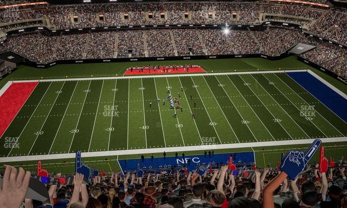 Caesars Superdome - Section 641 Seat View