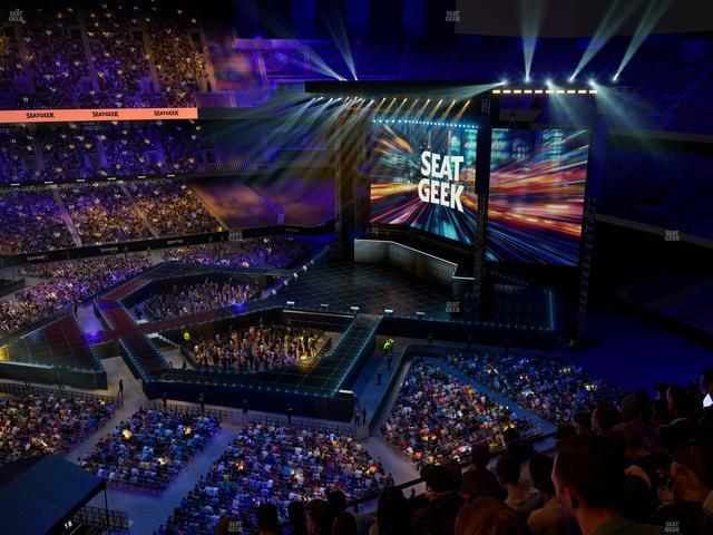 Caesars Superdome - Section 641 Seat View