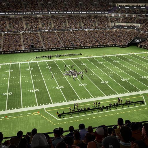 Caesars Superdome - Section 642 Seat View