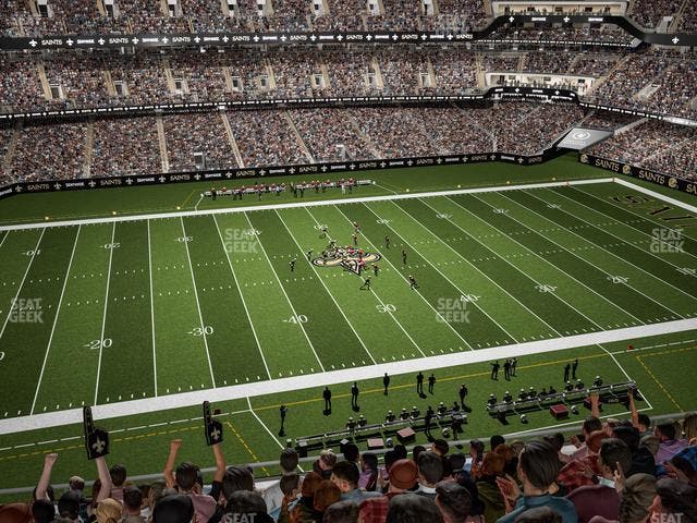 Caesars Superdome - Section 642 Seat View