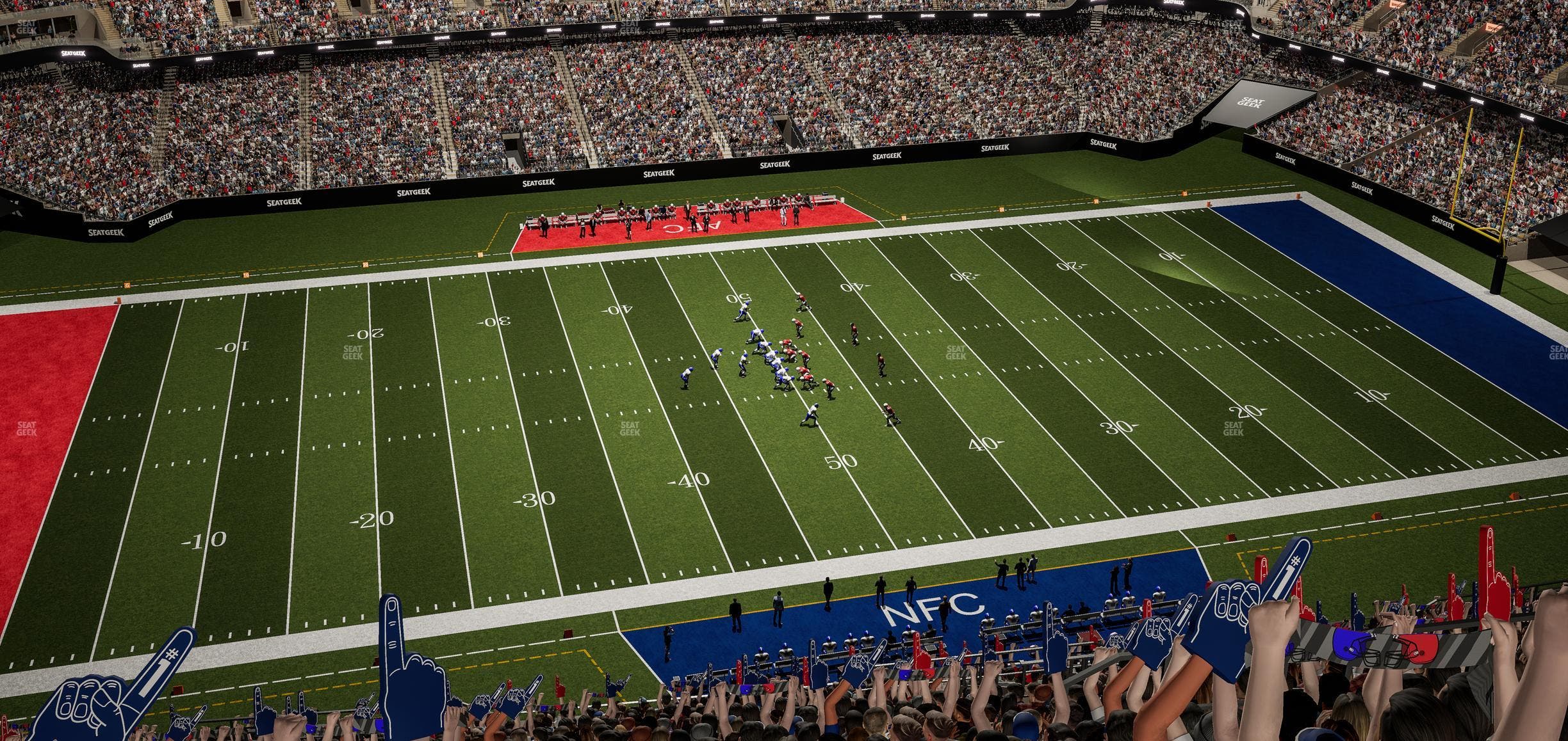 Caesars Superdome - Section 642 Seat View