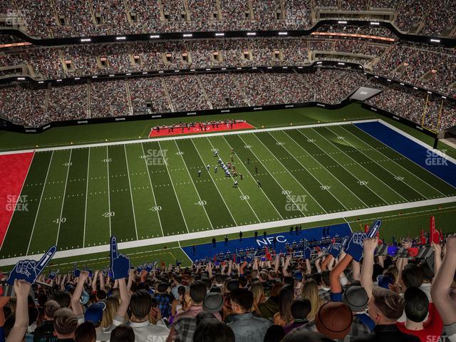 Caesars Superdome - Section 642 Seat View Caesars Superdome - Section 642 Seat View