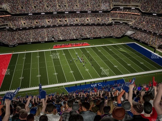 Caesars Superdome - Section 642 Seat View