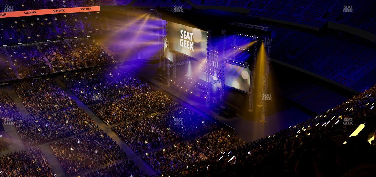 Caesars Superdome - Section 642 Seat View