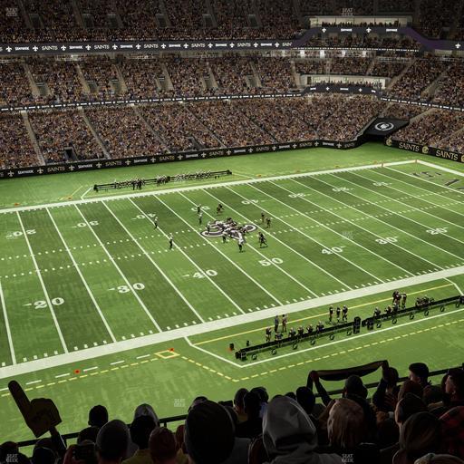 Caesars Superdome - Section 643 Seat View