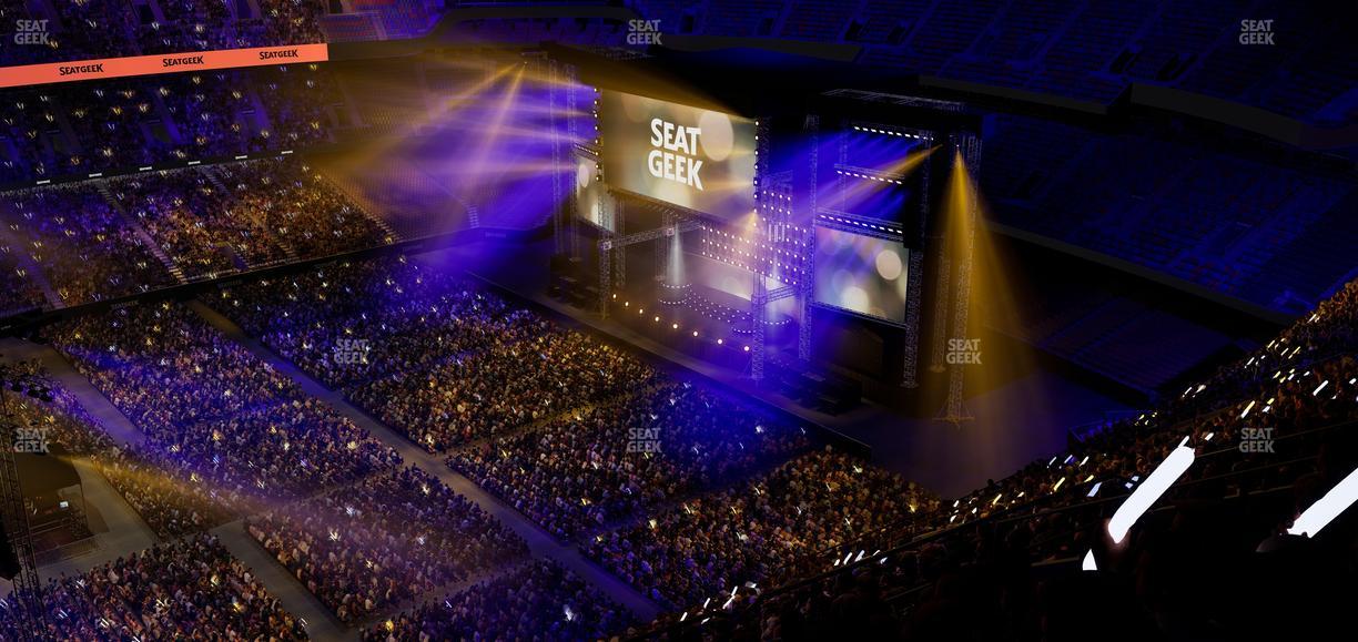 Caesars Superdome - Section 643 Seat View