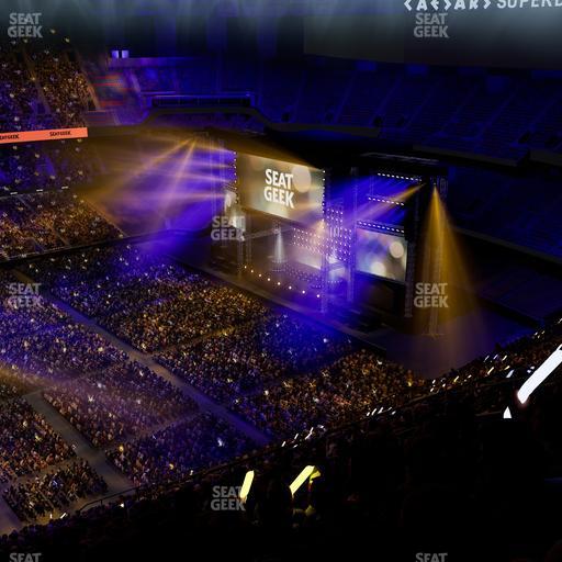 Caesars Superdome - Section 643 Seat View