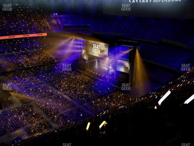 Caesars Superdome - Section 643 Seat View Caesars Superdome - Section 643 Seat View