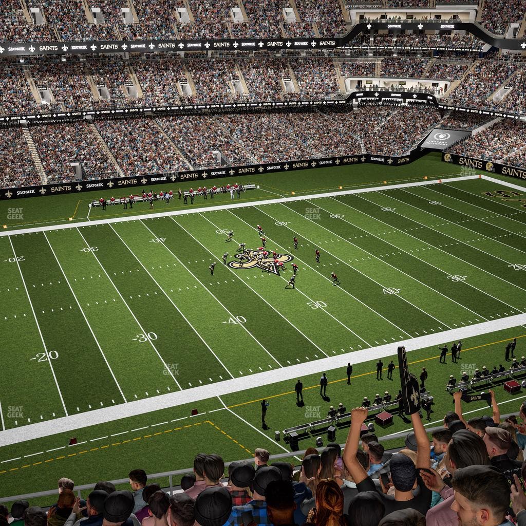 Caesars Superdome - Section 643 Seat View