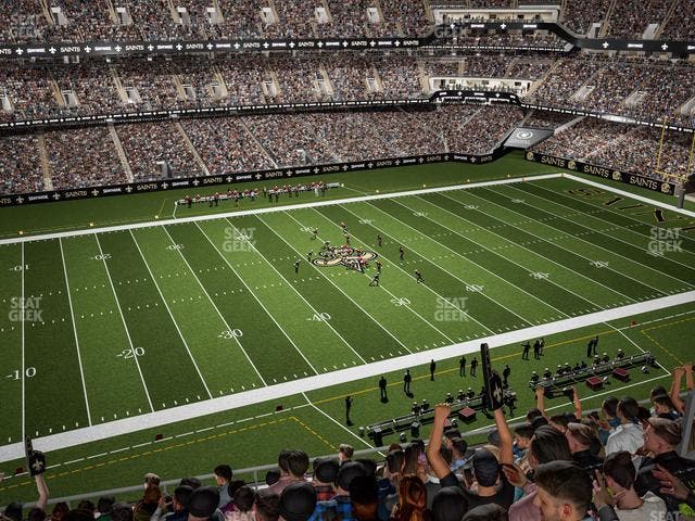 Caesars Superdome - Section 643 Seat View