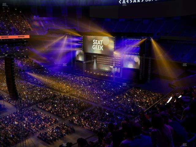 Caesars Superdome - Section 644 Seat View