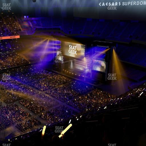 Caesars Superdome - Section 644 Seat View