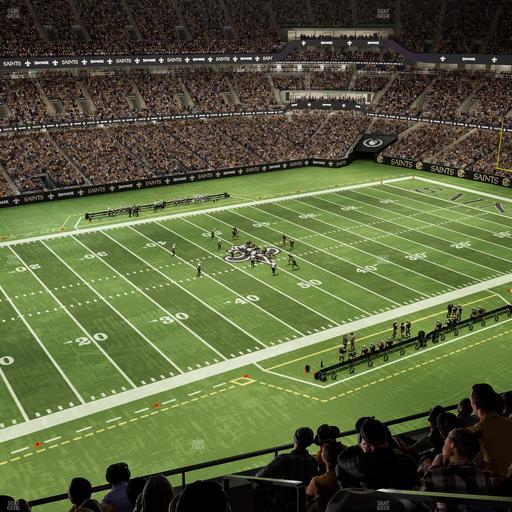 Caesars Superdome - Section 644 Seat View