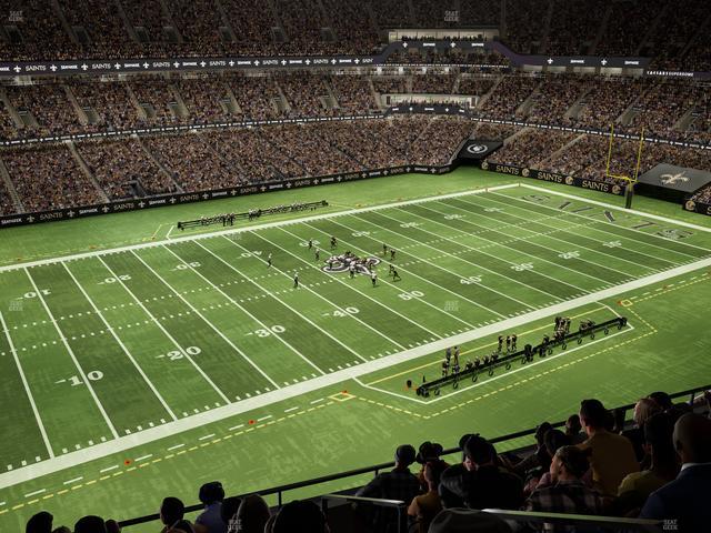 Caesars Superdome - Section 644 Seat View