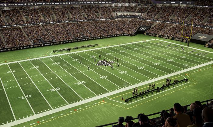 Caesars Superdome - Section 644 Seat View