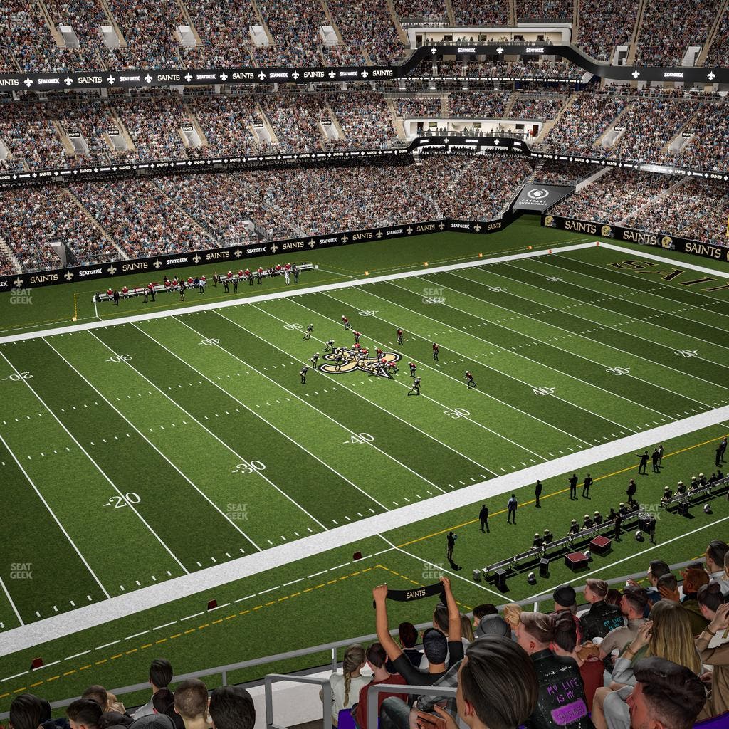Caesars Superdome - Section 644 Seat View