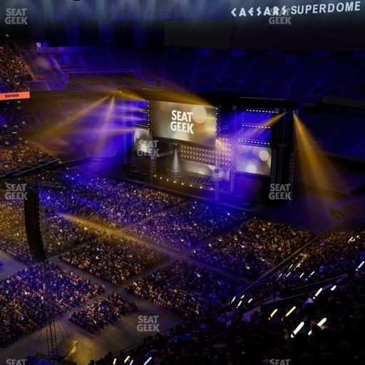 Caesars Superdome - Section 645 Wc Seat View