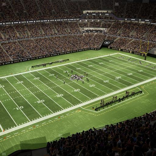 Caesars Superdome - Section 645 Wc Seat View
