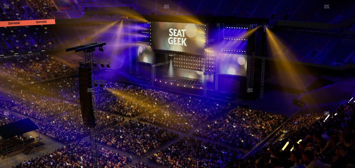 Caesars Superdome - Section 645 Seat View
