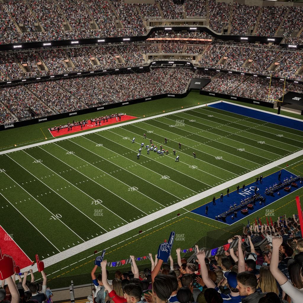 Caesars Superdome - Section 645 Seat View