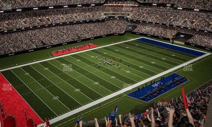 Caesars Superdome - Section 645 Seat View