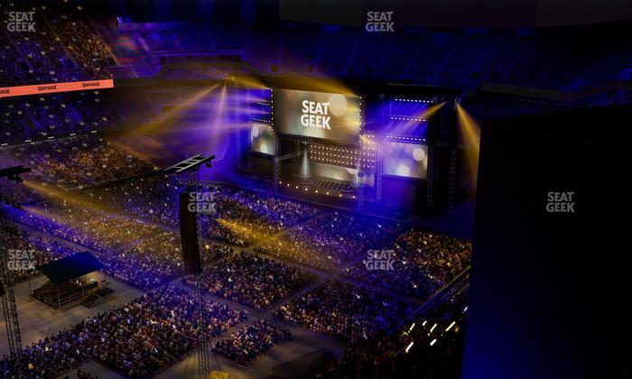 Caesars Superdome - Section 645 Seat View