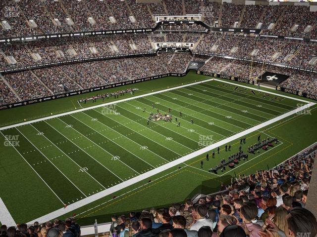 Caesars Superdome - Section 645 Seat View