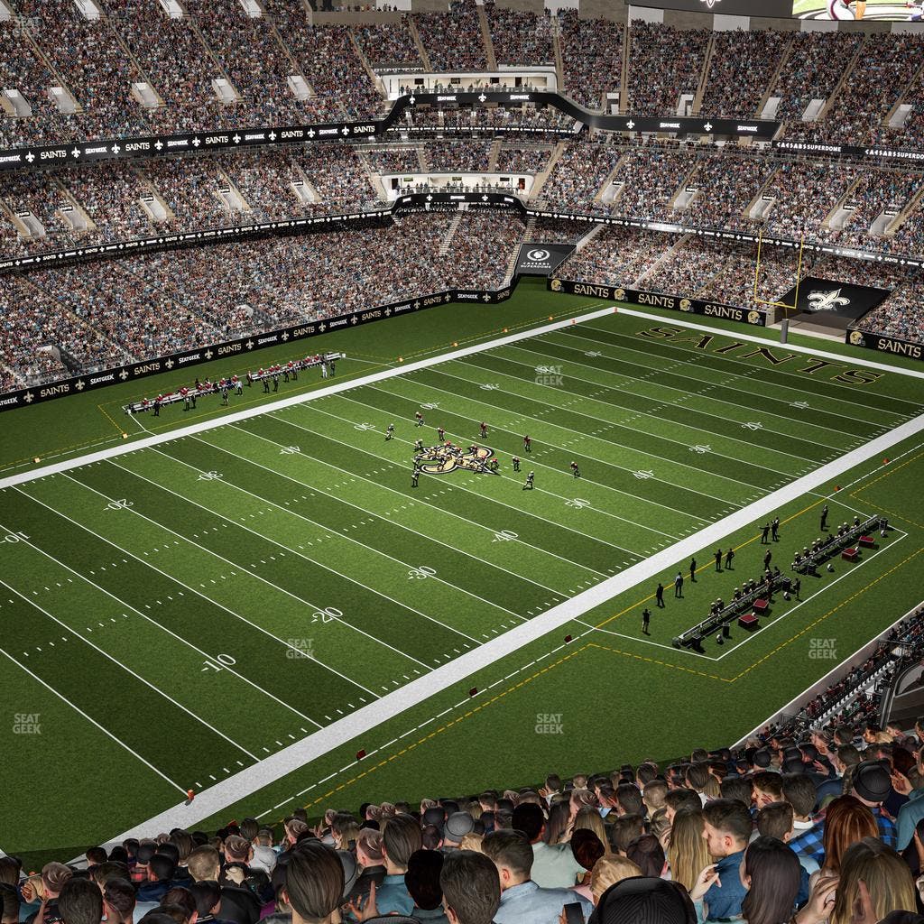 Caesars Superdome - Section 646 Seat View