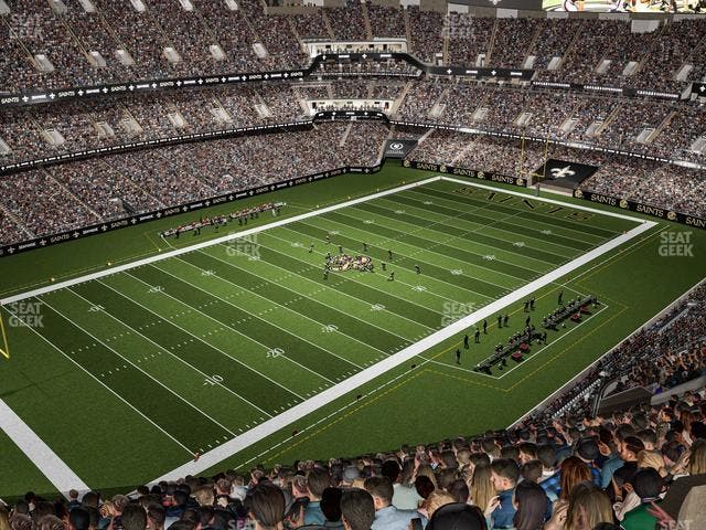 Caesars Superdome - Section 646 Seat View