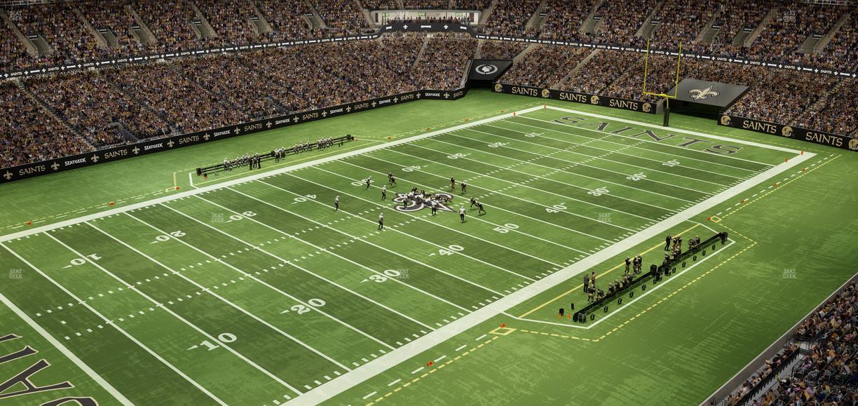 Caesars Superdome - Section 646 Seat View