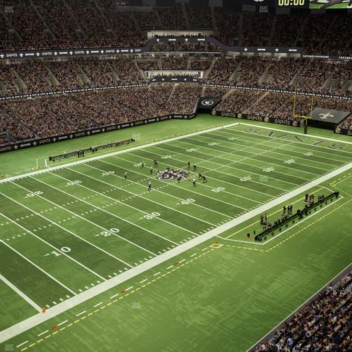 Caesars Superdome - Section 646 Seat View
