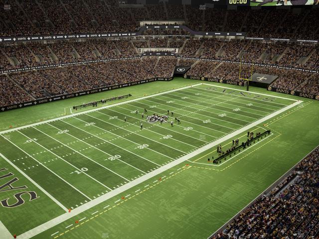 Caesars Superdome - Section 646 Seat View