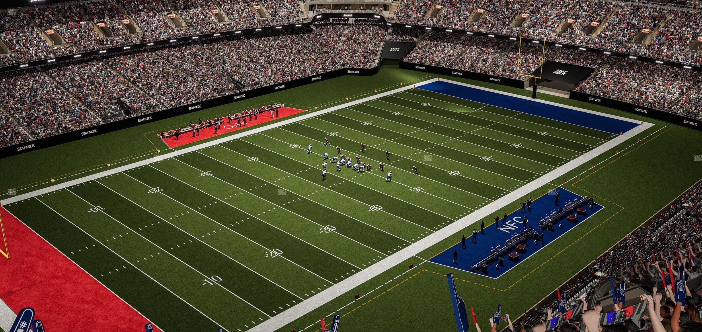 Caesars Superdome - Section 646 Seat View