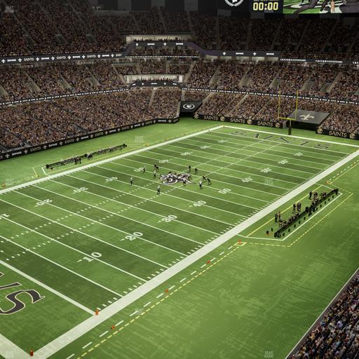 Caesars Superdome - Section 647 Seat View