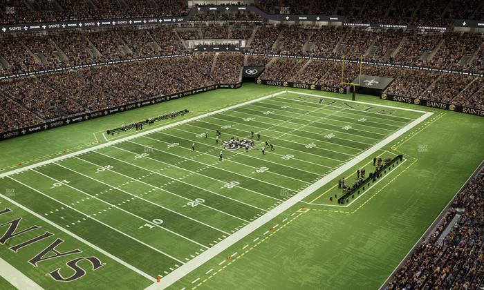 Caesars Superdome - Section 647 Seat View