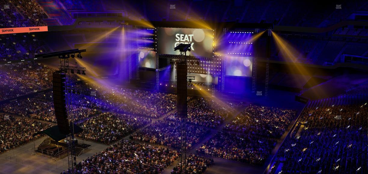 Caesars Superdome - Section 647 Seat View