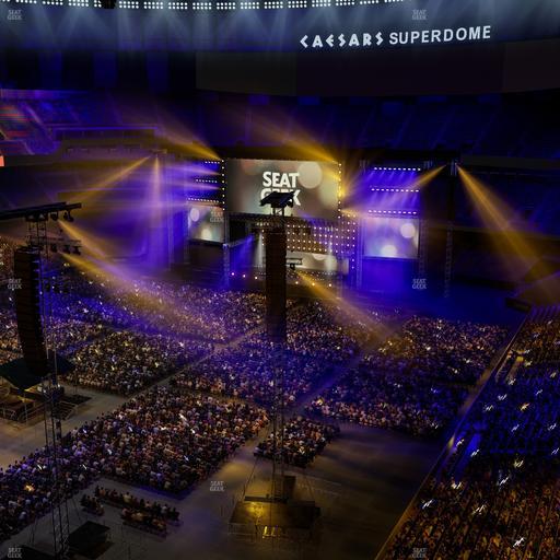 Caesars Superdome - Section 647 Seat View