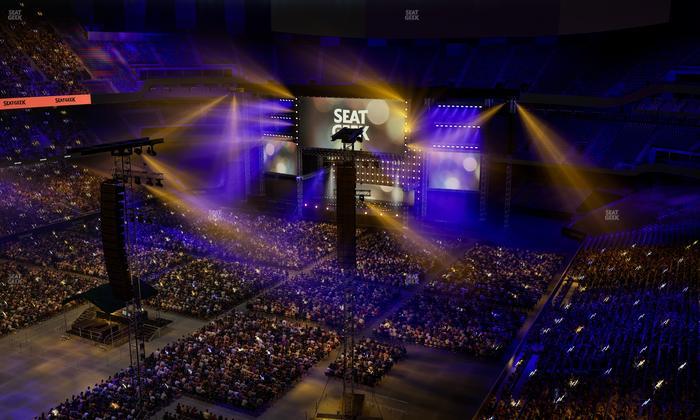 Caesars Superdome - Section 647 Seat View