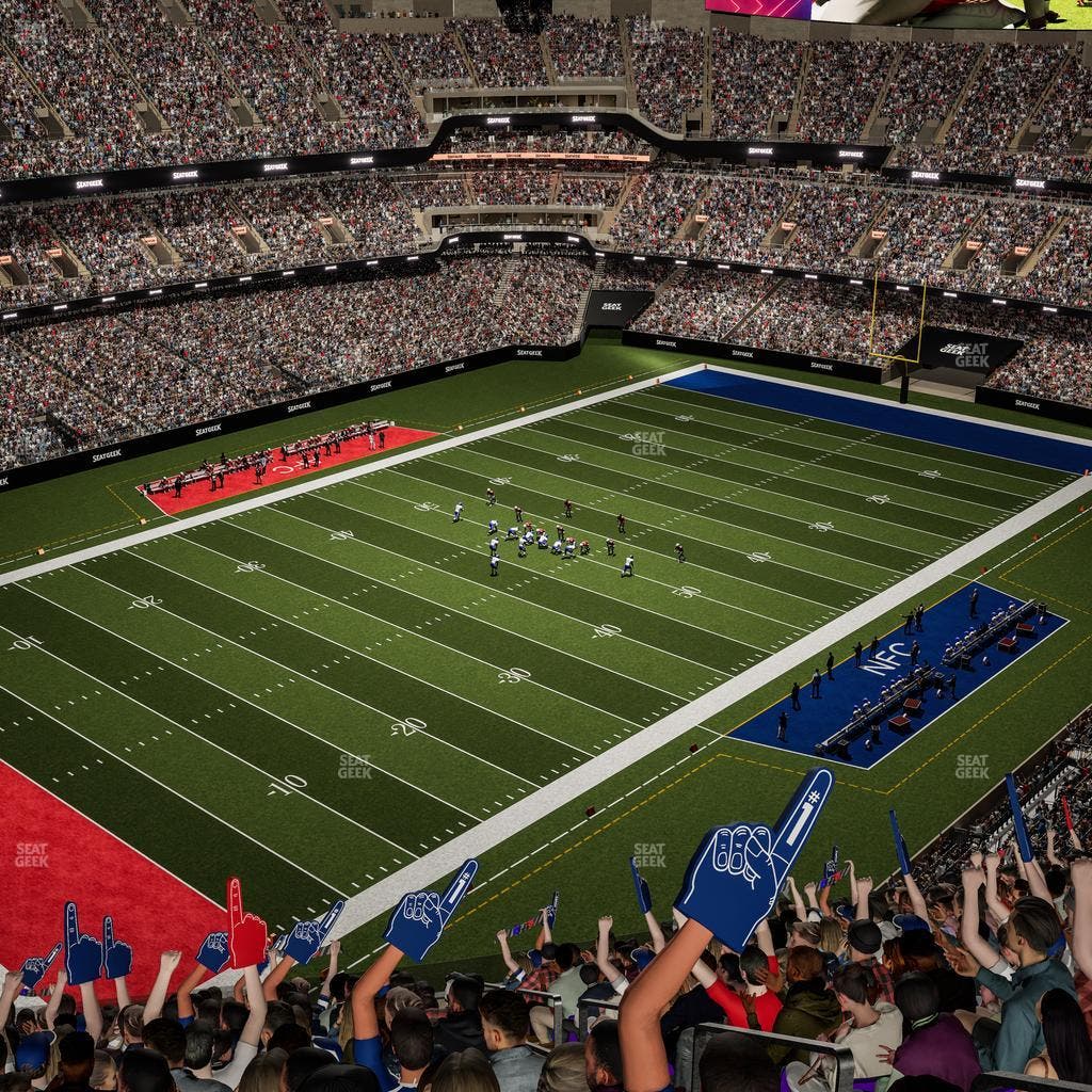 Caesars Superdome - Section 647 Seat View