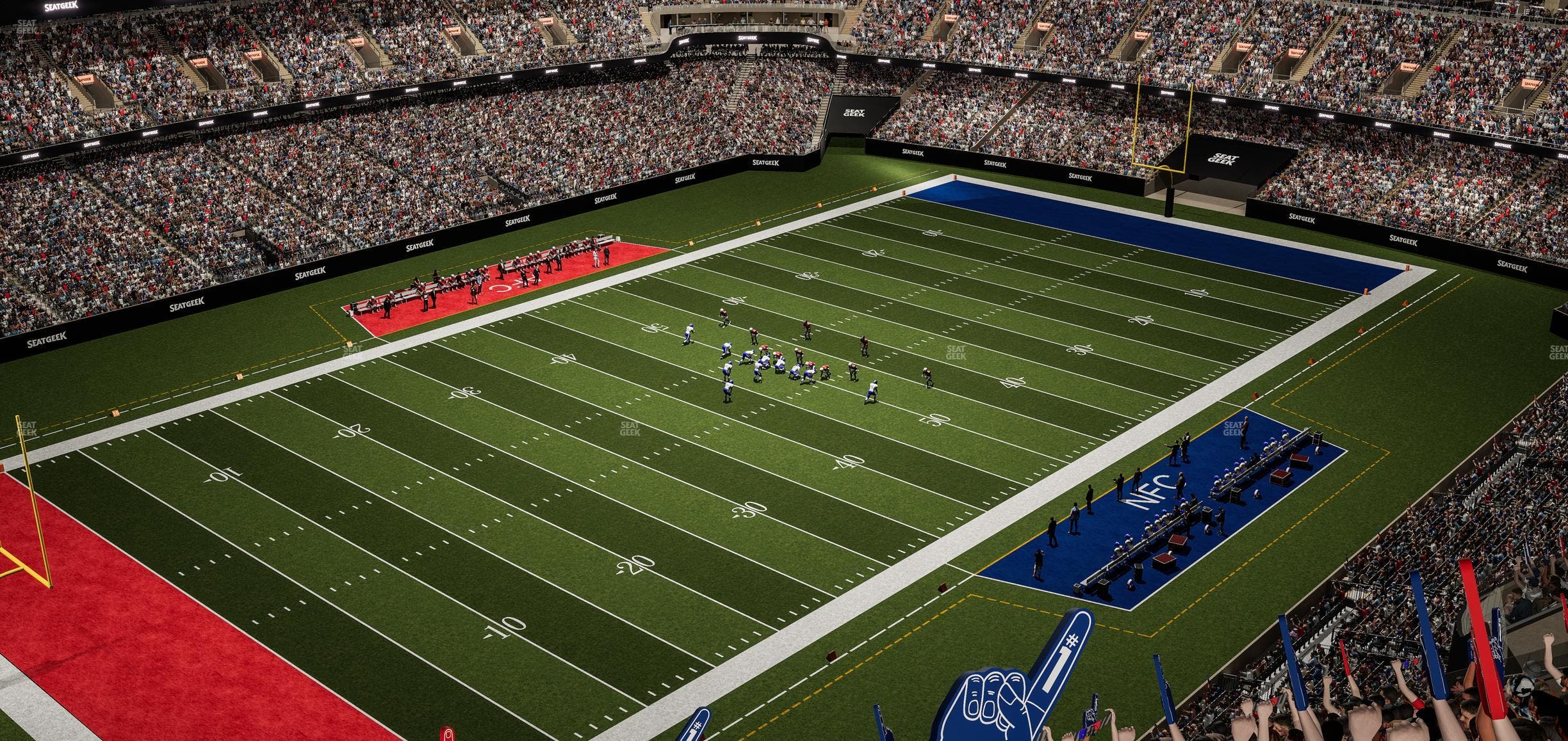 Caesars Superdome - Section 647 Seat View