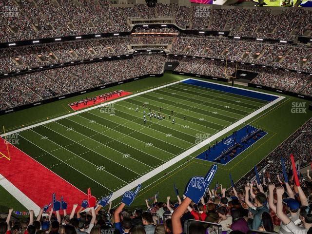 Caesars Superdome - Section 647 Seat View