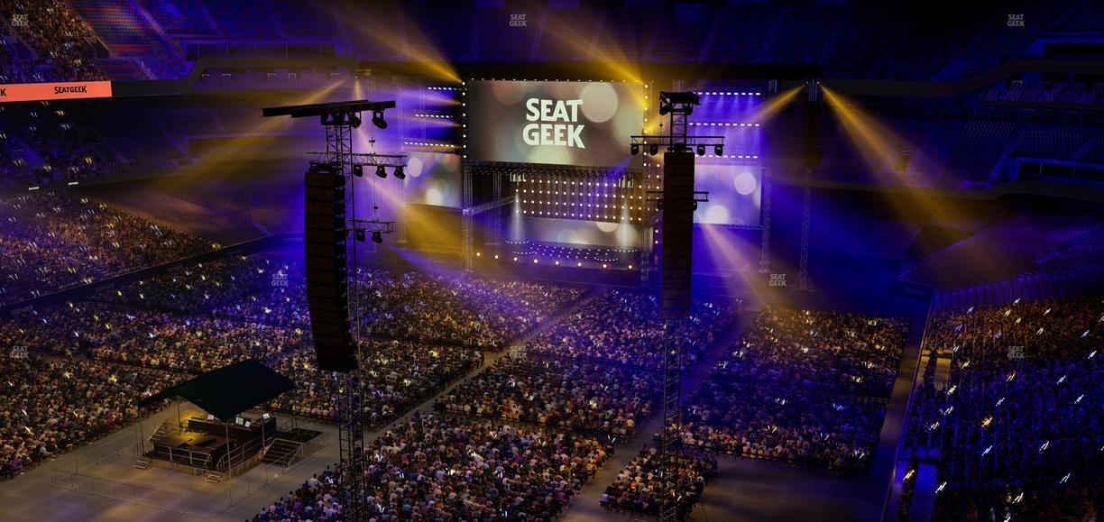 Caesars Superdome - Section 648 Seat View
