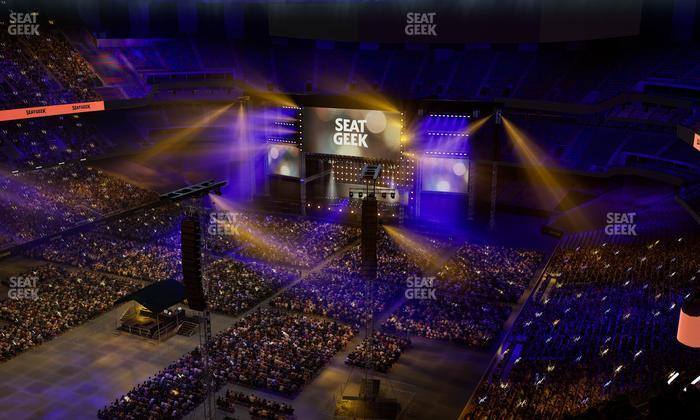 Caesars Superdome - Section 648 Seat View