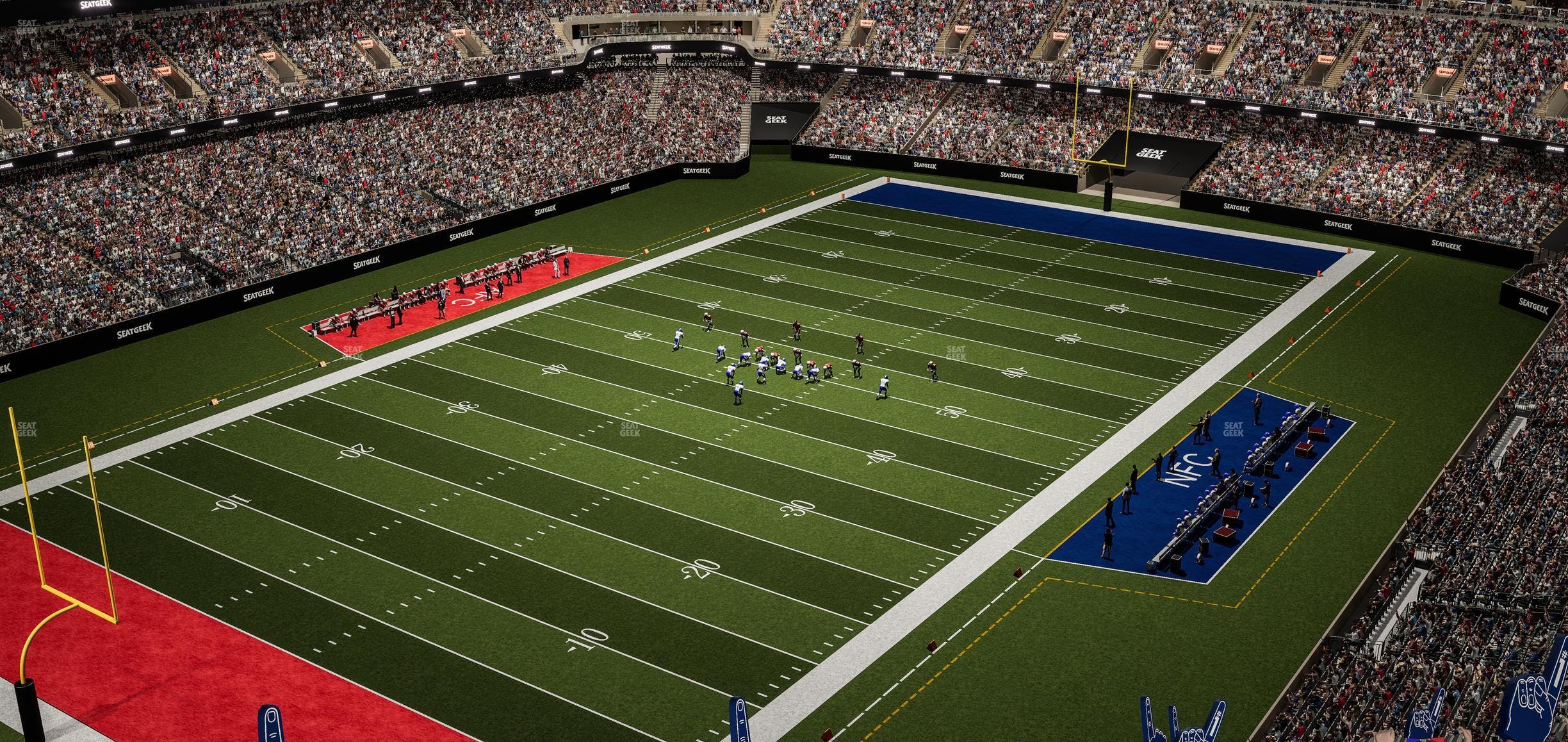 Caesars Superdome - Section 648 Seat View