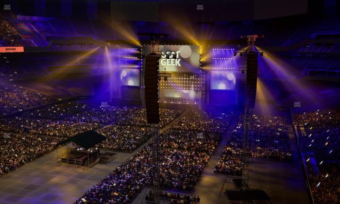 Caesars Superdome - Section 649 Seat View