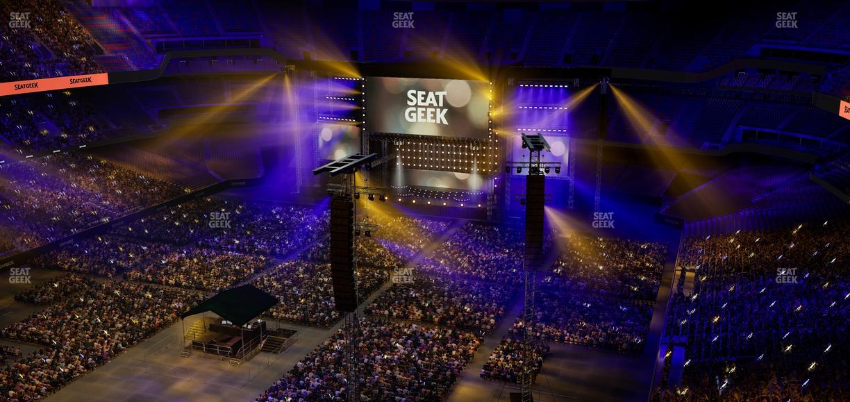 Caesars Superdome - Section 649 Seat View